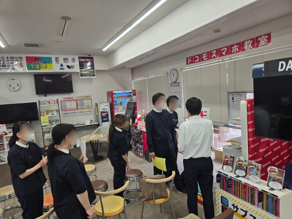フロアの整理整頓