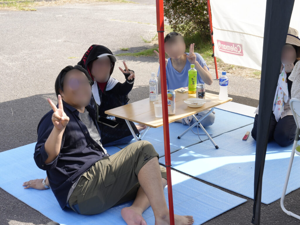 BBQ満喫中