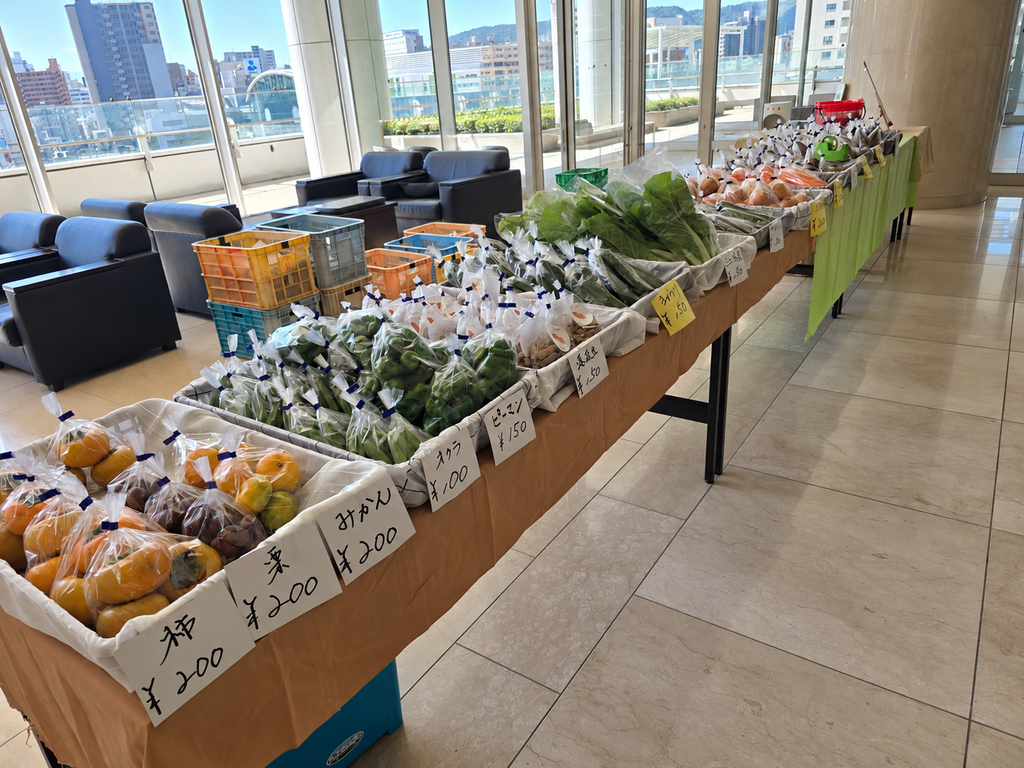 野菜販売コーナーの様子②